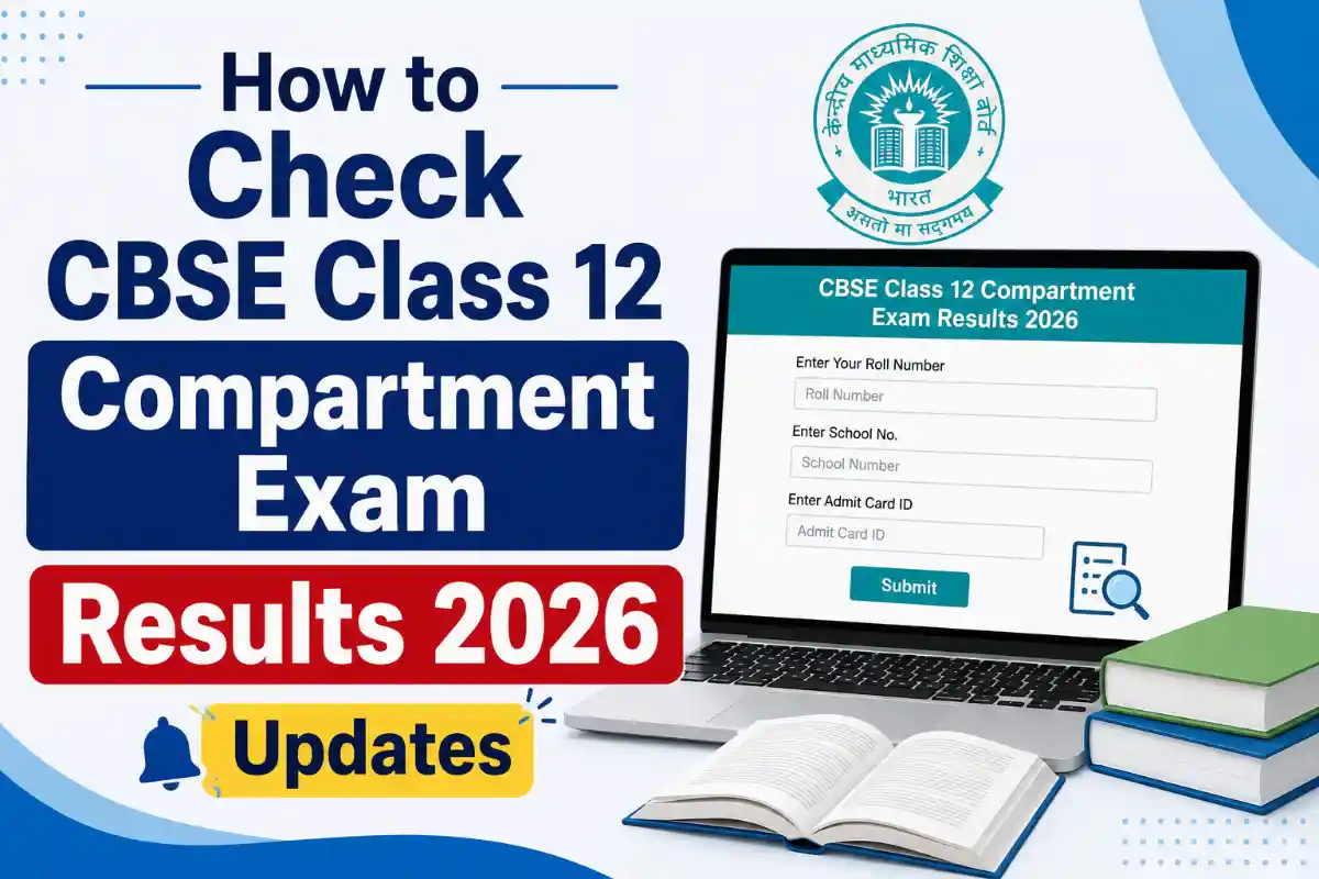 How to Check CBSE Class 12 Compartment Exam Results 2026