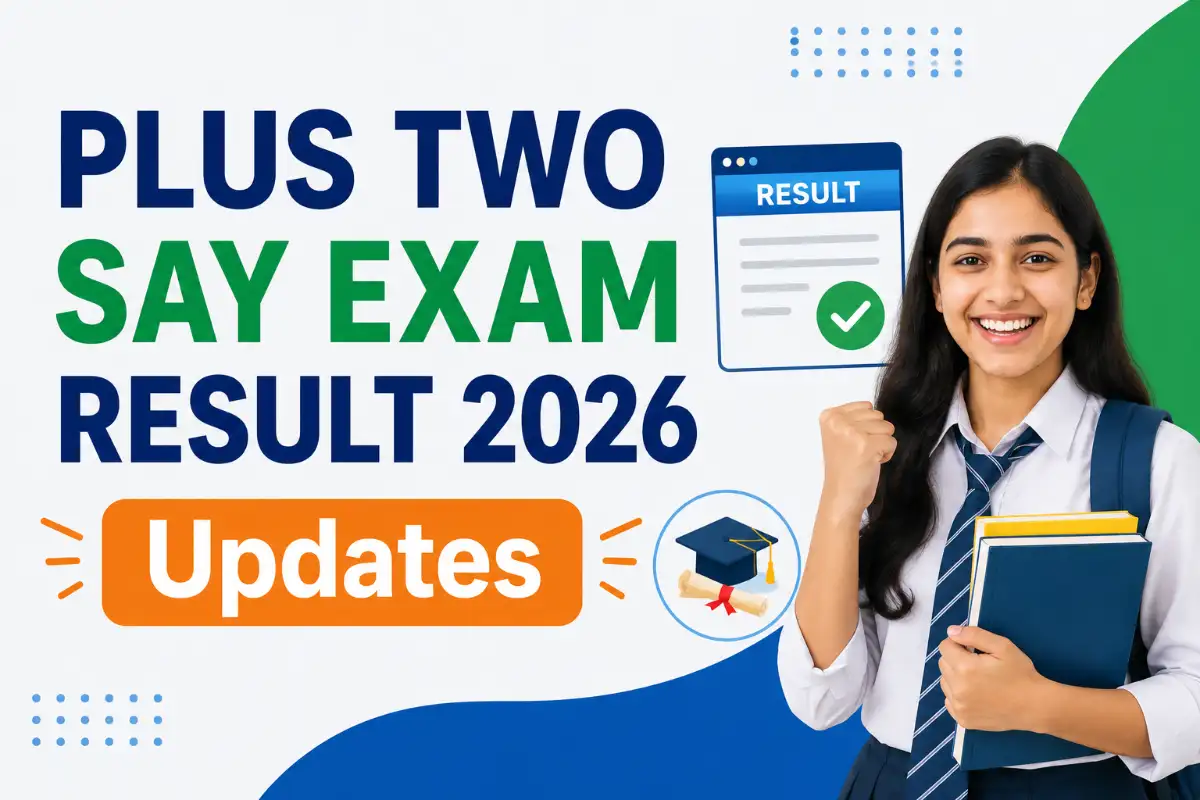 Plus Two SAY Exam Result 2026
