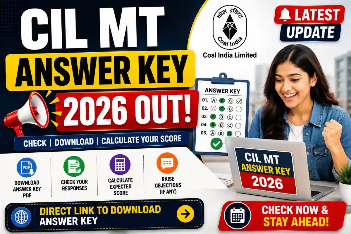 CIL MT Answer Key 2026
