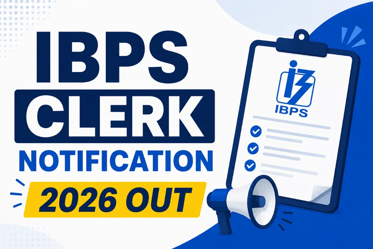 IBPS Clerk Notification 2026