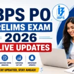 IBPS PO Prelims Exam 2026