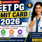 NEET PG Admit Card 2026