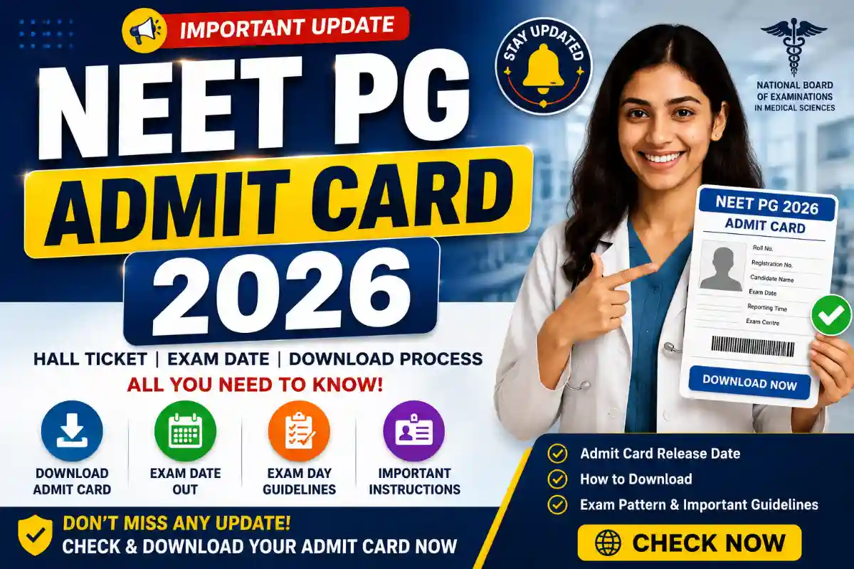 NEET PG Admit Card 2026