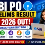 SBI PO Prelims Result 2026