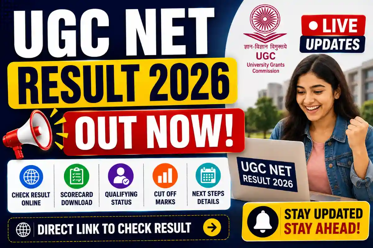 UGC NET Result 2026