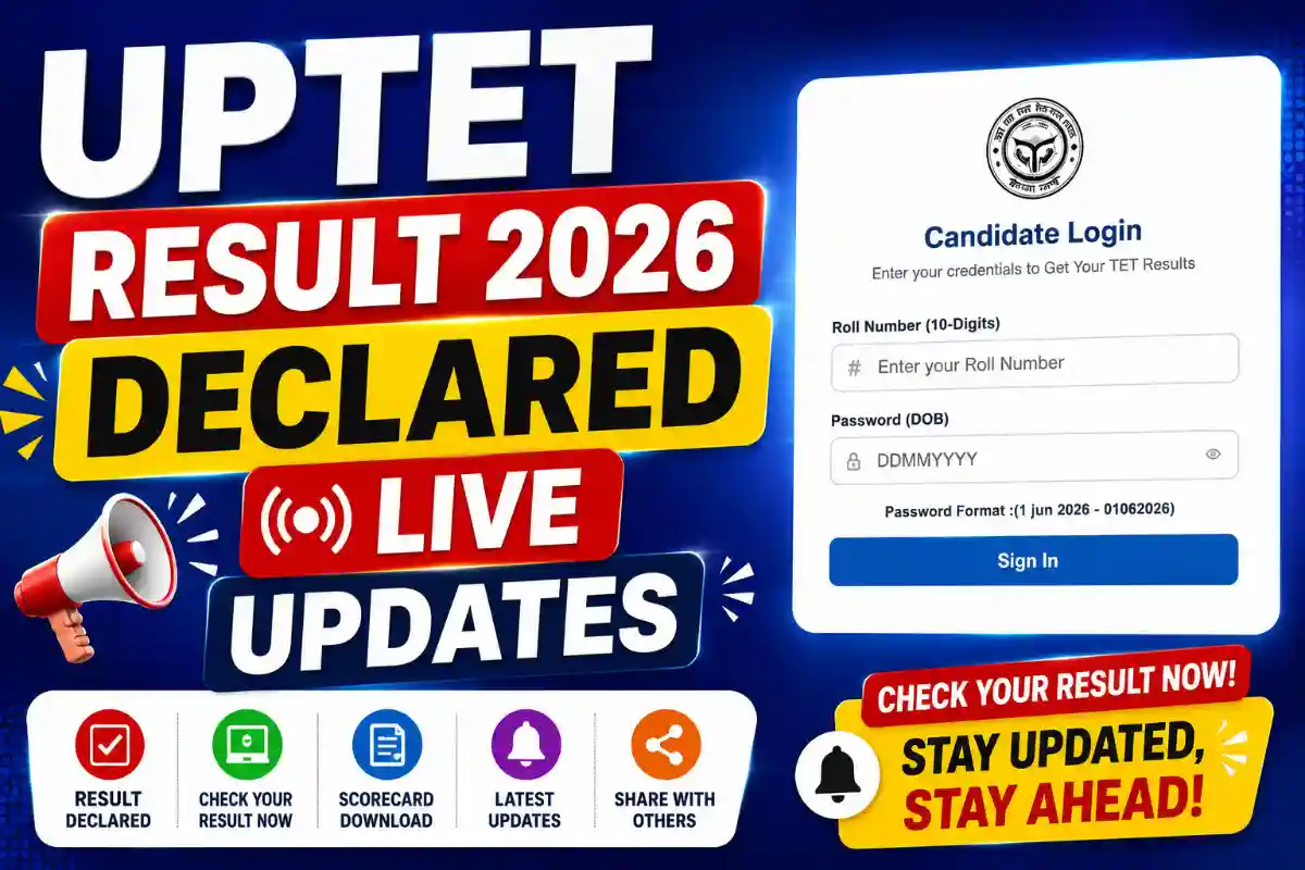 UPTET Result 2026