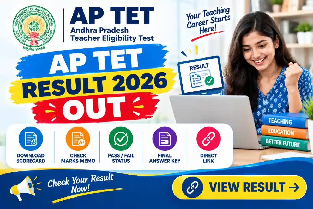 AP TET Results 2026 Out