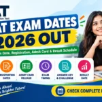CAT Exam Dates 2026 Out