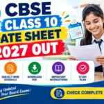 CBSE Class 10 Date Sheet 2027