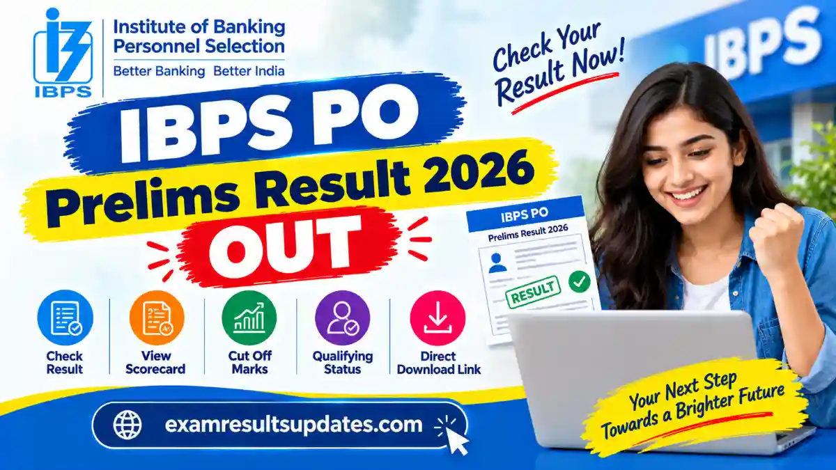 IBPS PO Prelims Result 2026 OUT