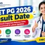 NEET PG 2026 Result Date