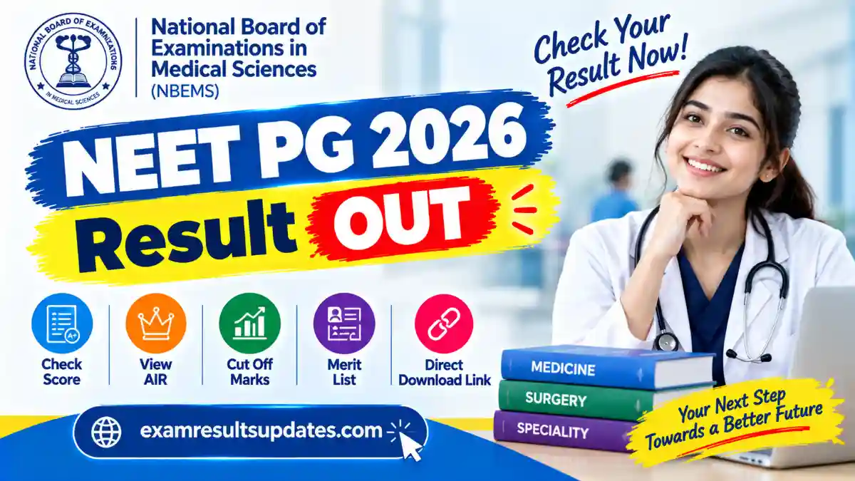 NEET PG Result 2026 Out