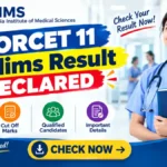 NORCET 11 Prelims Result 2026 OUT