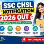 SSC CHSL Notification 2026