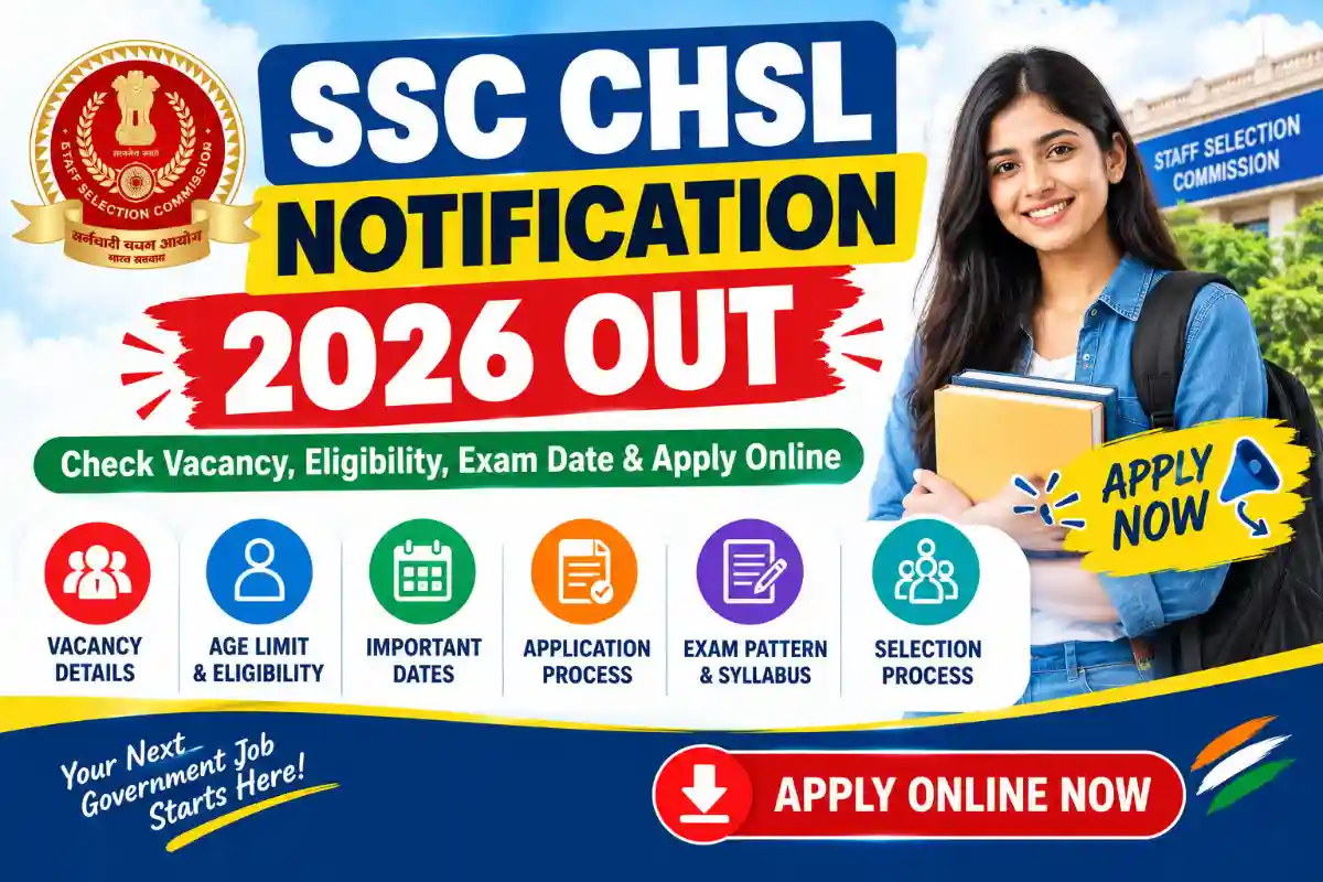 SSC CHSL Notification 2026
