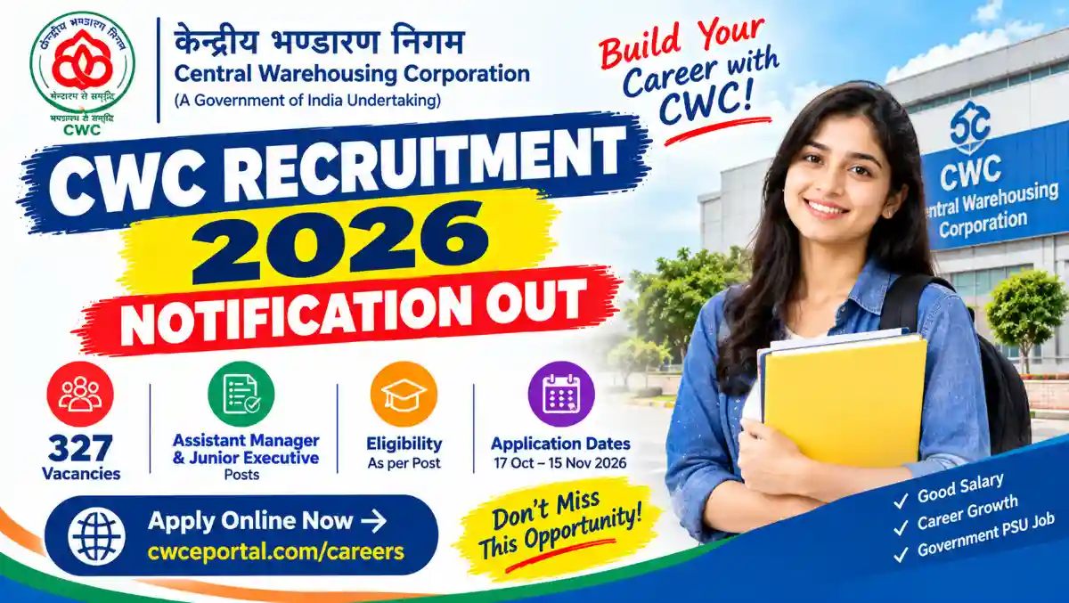 CWC Recruitment 2026