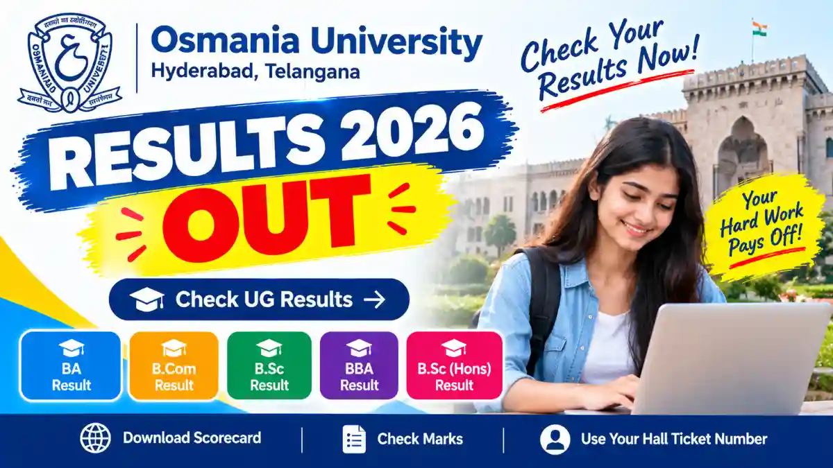 Osmania University Results 2026