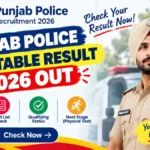 Punjab Police Constable Result 2026