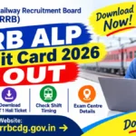 RRB ALP Admit Card 2026
