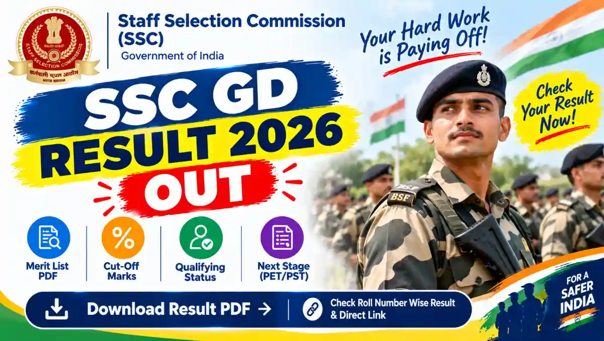 SSC GD Result 2026 Out