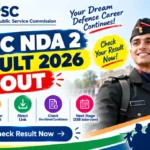 UPSC NDA 2 2026 Result OUT